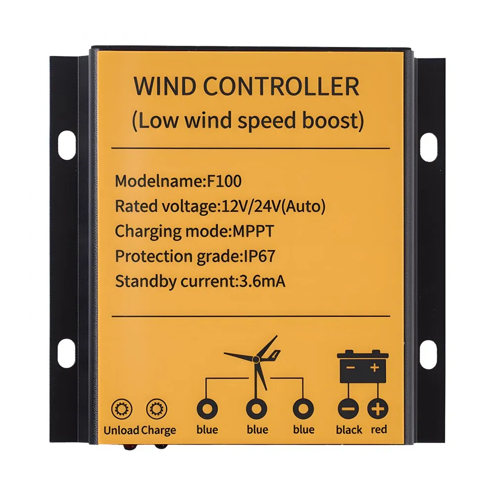 VEVOR Wind- und Solarenergie-Set 24 V 1000 W, 6 Module – Bild 2